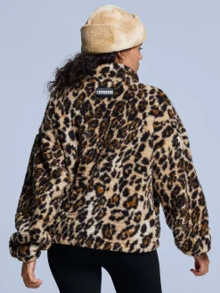 Four Seasons Fluffy Jacket AOP Women |^Poederbaas