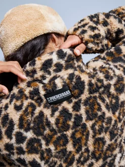Four Seasons Fluffy Jacket AOP Women |^Poederbaas