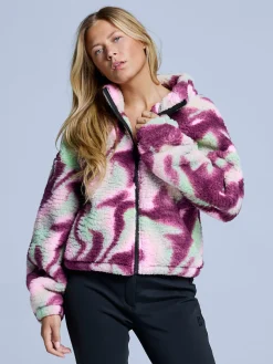 Four Seasons Fluffy Jacket AOP Women |^Poederbaas Hot